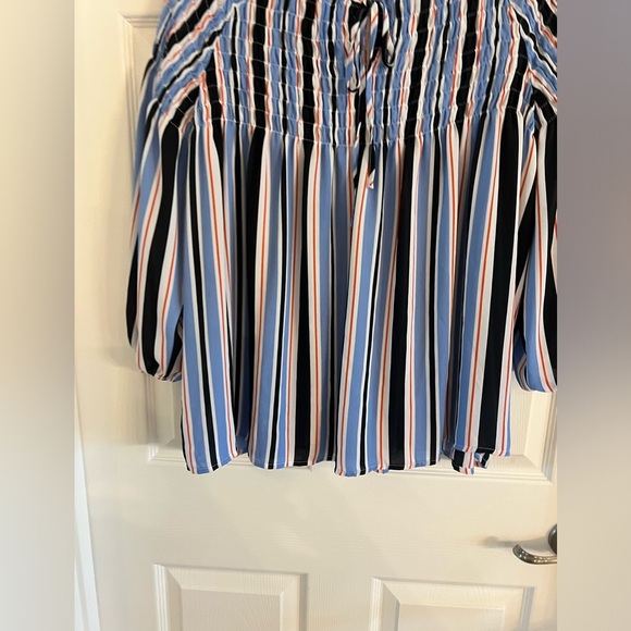 Xl striped 3/4 sleeves bells sleeves brand new - Picture 3 of 7
